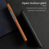 Luxury Genuine Leather Case For samsung S21 S20 Note 20 series