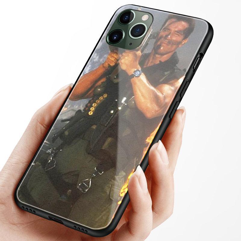 Arnold Schwarzenegger Commando 1985 Tempered Glass case For iPhone 11 – Bestie Phone Arnold Schwarzenegger Commando 1985 Tempered Glass case For iPhone 11 – Bestie Phone
