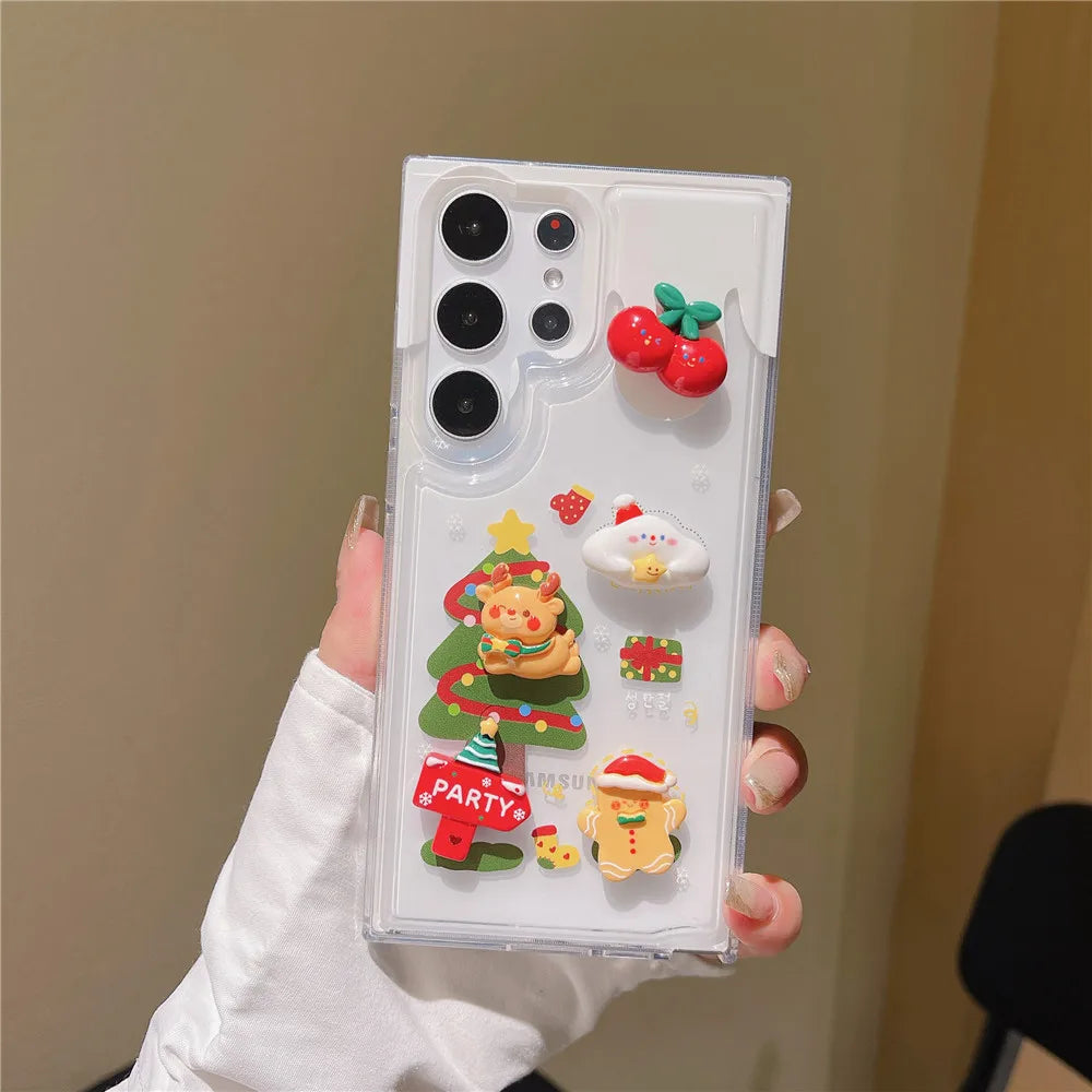 Buy Christmas Gift Idea Snowman Slim Phone Case for Samsung Galaxy S23  Ultra S22 S21 Plus Ultra Fe S20 NOTE20 Google Pixel Online in India 