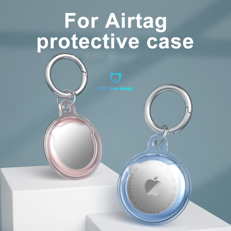 AirTag Keychain - Liquid Carbon