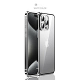 Titanium Alloy Magnetic Wireless Charge Case For iPhone 15 series