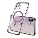 Transparent Silicone Magnet Case for iPhone 13 Series