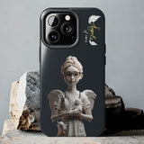 Statue of Nurses "The angels of care" Tough Phone Case for iPhone 15 14 13 12 Series