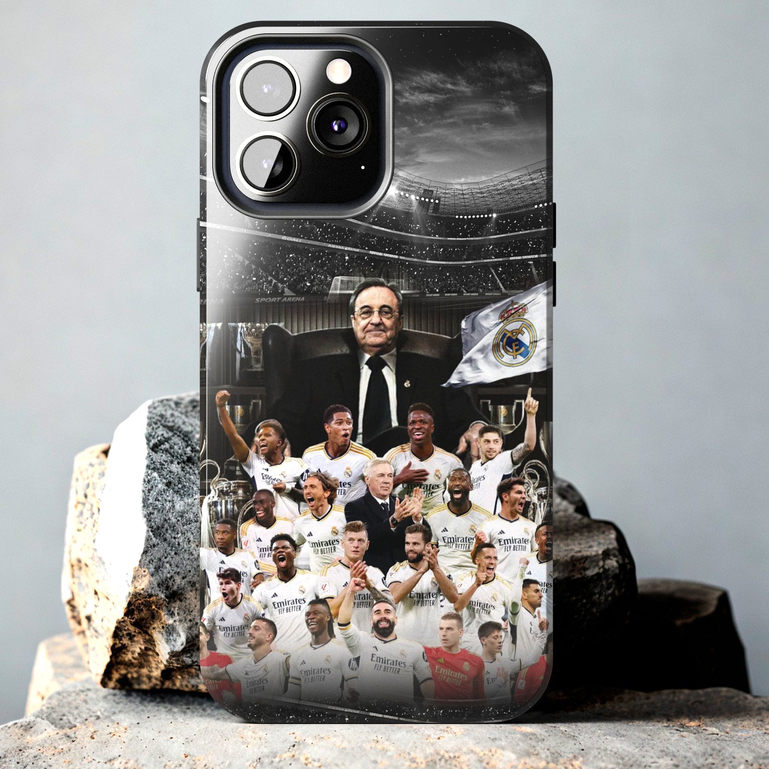 Real Madrid High Quality Tough Phone Case for iPhone 15 14 13 12 Serie – Bestie Phone Real Madrid High Quality Tough Phone Case for iPhone 15 14 13 12 Serie – Bestie Phone