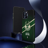 Milwaukee Bucks Tough Phone Case for iPhone 15 14 13 12 Series