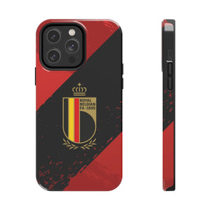 Belgium Heads To Euro 2024 Tough Phone Case for iPhone 15 14 13 12 Series