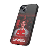 Arsenal Riccardo Calafiori Luxury Touch Phone Case for iPhone 15 14 13 12