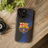 FC Barcelona Crest Phone Case - Tough Protective Soccer iPhone Cover