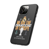 Real Madrid Wins 2024 UEFA Super Cup Luxury Phone Case for iPhone 15 14 13 Series