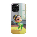 New Yoga Meditation Tough Phone Case for iPhone 15 14 13 12 Series