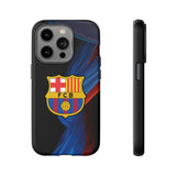 FC Barcelona Crest Phone Case - Tough Protective Soccer iPhone Cover
