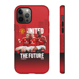 Manchester United - The Future Starts Now luxury Phone Case for iPhone 15 14 13 12 Series