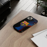 FC Barcelona Crest Phone Case - Tough Protective Soccer iPhone Cover
