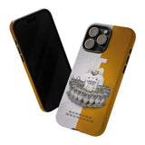 Real Madrid & 15 European Trophies Luxury Touch Phone Case for iPhone 16 15 14 13 Series