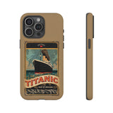 Titanic The Ship of Dreams Tough Phone Case for iPhone 15 14 13 12 Series