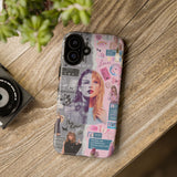 Taylor Luxury Tough Phone Case for iPhone 16 15 14 13 Series