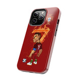 Super CR7 Luxury Tough Phone Cases for iPhone 15 14 13 12 Series