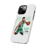 Boston Celtics Jayson Tatum Coming for the Throne Tough Phone Case for iPhone 15 14 13 12 Series