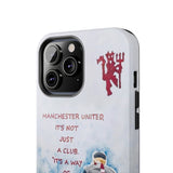 Sir Alex Ferguson "A Way of Life" Tough Phone Case for iPhone 15 14 13 12 Series