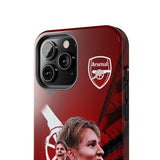 Arsenal Martin Odegaard Tough Phone Case for iPhone 15 14 13 12 Series