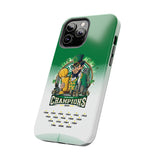 Boston Celtics Celebrating 18th Champpionship Tough Phone Case for iPhone 15 14 13 12 Series
