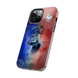 "Donatello" Kylian Mbappé Heads to Euro 2024 Tough Phone Case for iPhone 15 14 13 12 Series