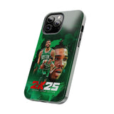 Jayson Tatum 2025 Edition Tough Phone Case for iPhone 15 14 13 12 Series