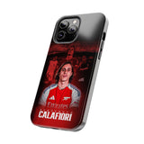 Arsenal Riccardo Calafiori Touch Phone Case for iPhone 15 14 13 12