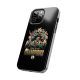 Boston Celtics 2024 World Champions Tough Phone Case for iPhone 15 14 13 12 Series