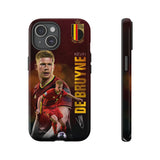 Kevin De Bruyne Belgium CaptainTough Phone Case for iPhone 15 14 13 12 Series