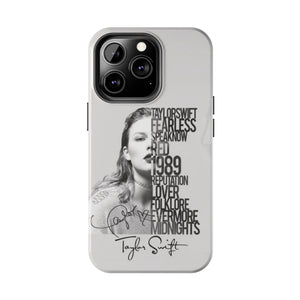 Taylor Swift High Quality Tough Phone Cases for iPhone 15 14 13 Series