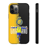 Al Nassr Cristiano Ronaldo Touch Phone Case for iPhone 16 15 14 13 Series