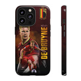 Kevin De Bruyne Belgium CaptainTough Phone Case for iPhone 15 14 13 12 Series