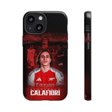 Arsenal Riccardo Calafiori Luxury Touch Phone Case for iPhone 15 14 13 12