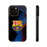 FC Barcelona Crest Phone Case - Tough Protective Soccer iPhone Cover
