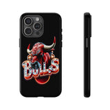 Chicago Bulls Tough Phone Case for iPhone 15 14 13 12 Series