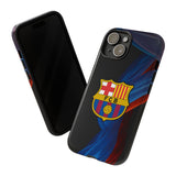FC Barcelona Crest Phone Case - Tough Protective Soccer iPhone Cover
