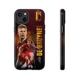 Kevin De Bruyne Belgium CaptainTough Phone Case for iPhone 15 14 13 12 Series