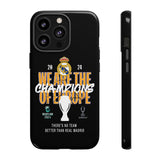 Real Madrid Wins 2024 UEFA Super Cup Luxury Phone Case for iPhone 15 14 13 Series