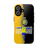 Al Nassr Cristiano Ronaldo Touch Phone Case for iPhone 16 15 14 13 Series