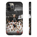 Real Madrid Champions Team Photo Phone Case – 'Tough Cases' Soccer Fan Protective Case for iPhone 17 16 15 14 13 12 Series