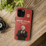 Sir Alex Ferguson 26 Glorious Years Manchester United Tough Phone Case for iPhone 15 14 13 12 Series