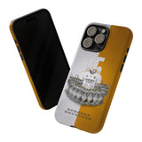 Real Madrid & 15 European Trophies Luxury Touch Phone Case for iPhone 16 15 14 13 Series