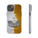 Real Madrid & 15 European Trophies Luxury Touch Phone Case for iPhone 15 14 13 12