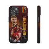 Kevin De Bruyne Belgium CaptainTough Phone Case for iPhone 15 14 13 12 Series