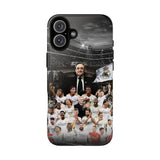 Real Madrid Champions Team Photo Phone Case – 'Tough Cases' Soccer Fan Protective Case for iPhone 17 16 15 14 13 12 Series