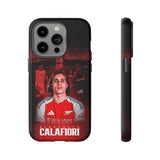 Arsenal Riccardo Calafiori Luxury Touch Phone Case for iPhone 15 14 13 12