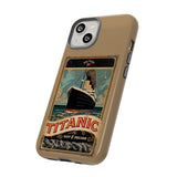 Titanic The Ship of Dreams Tough Phone Case for iPhone 15 14 13 12 Series