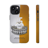 Real Madrid & 15 European Trophies Luxury Touch Phone Case for iPhone 15 14 13 12