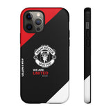 Man Utd Tough Phone Case — "We Are United" Protective Cover for iPhone 17 16 15 14 13 Series